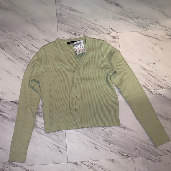 brandy button up sweater